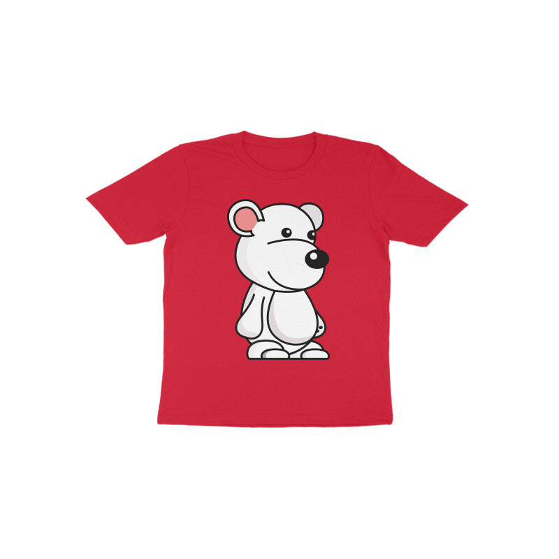 Toddler Half Sleeve Round Neck Tshirt – Teddy puraidoprints