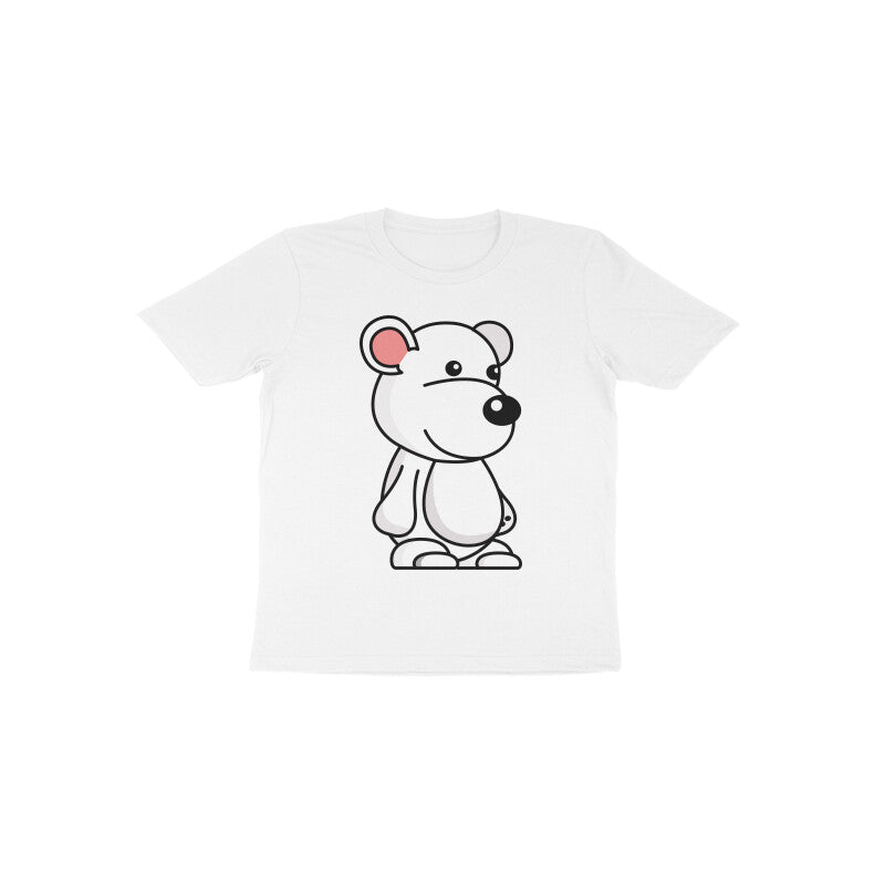 Toddler Half Sleeve Round Neck Tshirt – Teddy puraidoprints