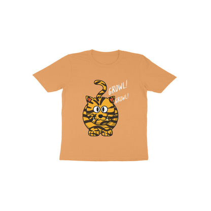 Toddler Half Sleeve Round Neck Tshirt –  Tiger Roar puraidoprints