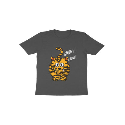 Toddler Half Sleeve Round Neck Tshirt –  Tiger Roar puraidoprints