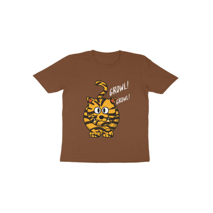 Toddler Half Sleeve Round Neck Tshirt –  Tiger Roar puraidoprints