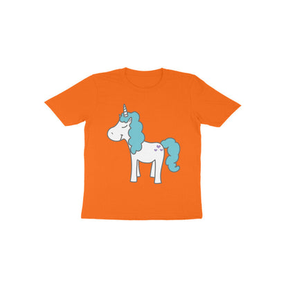 Toddler Half Sleeve Round Neck Tshirt – Unicorn puraidoprints