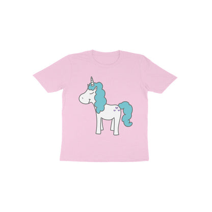 Toddler Half Sleeve Round Neck Tshirt – Unicorn puraidoprints