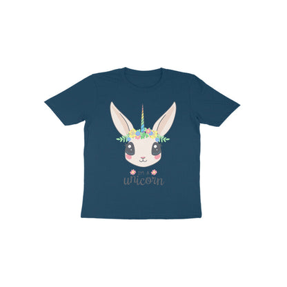 Toddler Half Sleeve Round Neck Tshirt – Unicorn puraidoprints