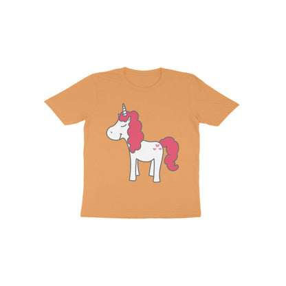 Toddler Half Sleeve Round Neck Tshirt – Unicorn puraidoprints
