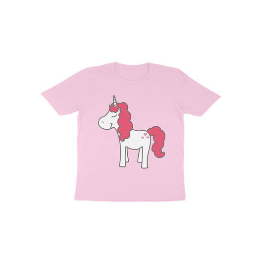 Toddler Half Sleeve Round Neck Tshirt – Unicorn puraidoprints