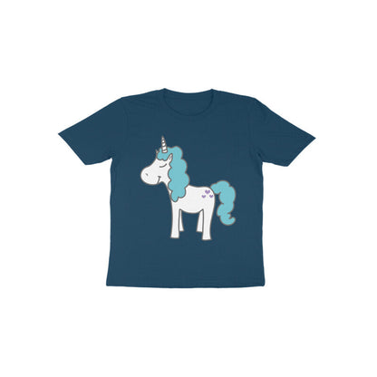 Toddler Half Sleeve Round Neck Tshirt – Unicorn puraidoprints