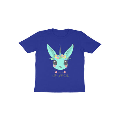 Toddler Half Sleeve Round Neck Tshirt – Unicorn puraidoprints
