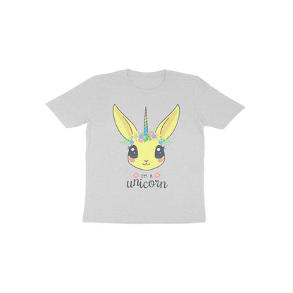 Toddler Half Sleeve Round Neck Tshirt – Unicorn puraidoprints