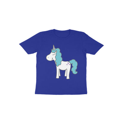Toddler Half Sleeve Round Neck Tshirt – Unicorn puraidoprints