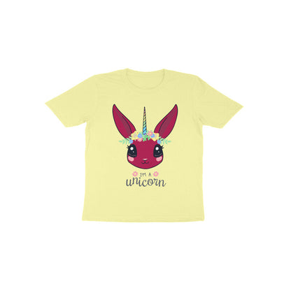 Toddler Half Sleeve Round Neck Tshirt – Unicorn puraidoprints