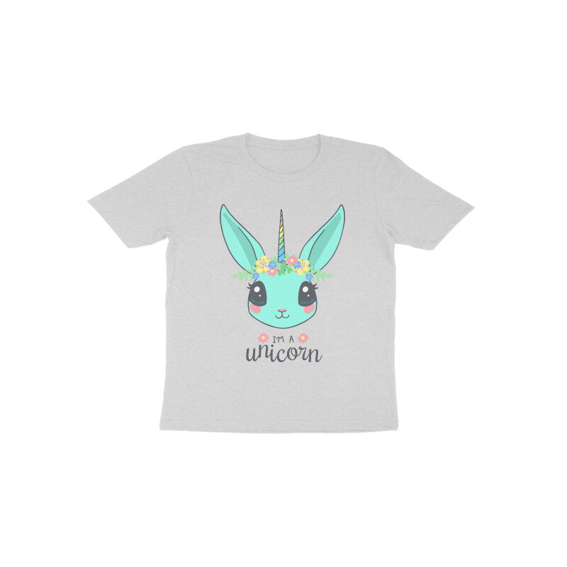 Toddler Half Sleeve Round Neck Tshirt – Unicorn puraidoprints