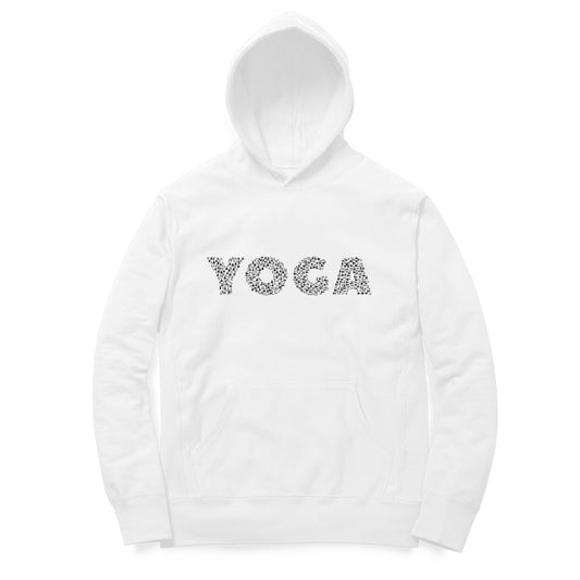 Unisex Hoodies - Yoga - Black Text puraidoprints