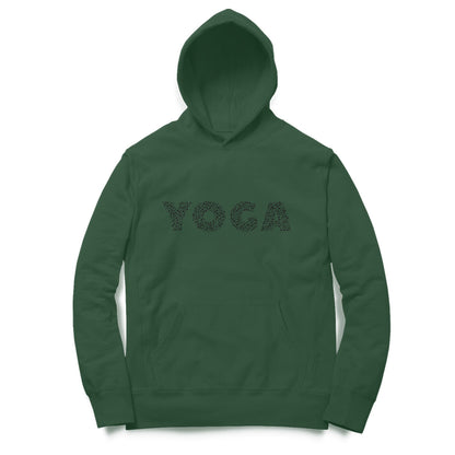 Unisex Hoodies - Yoga - Black Text puraidoprints