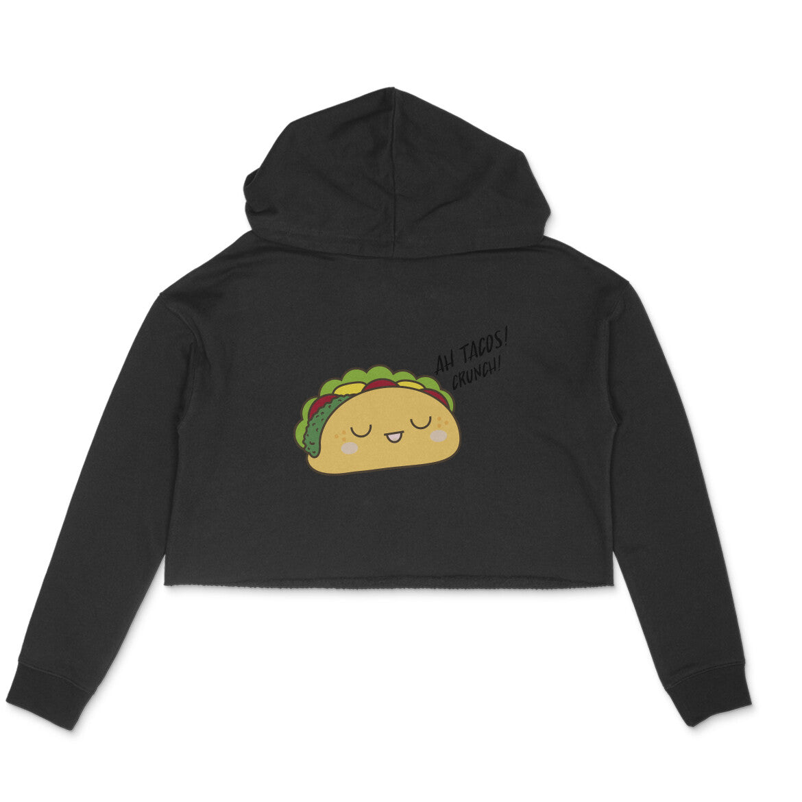 WOMEN'S CROP HOODIES – Ah tacos puraidoprints