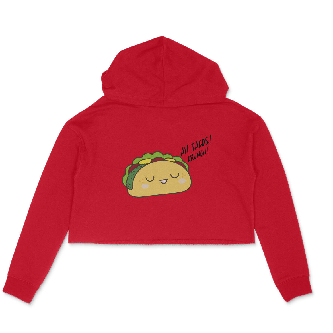 WOMEN'S CROP HOODIES – Ah tacos puraidoprints