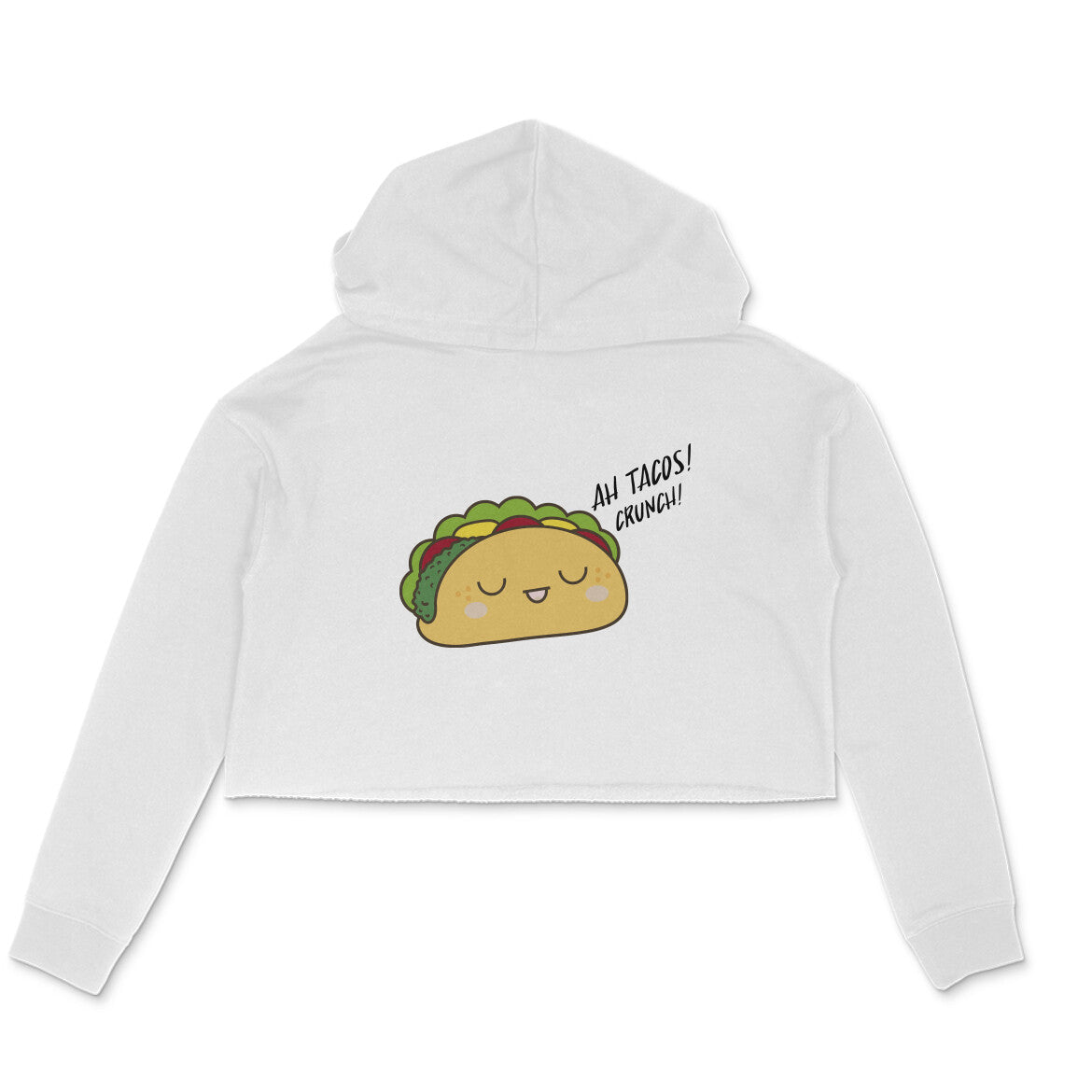 WOMEN'S CROP HOODIES – Ah tacos puraidoprints
