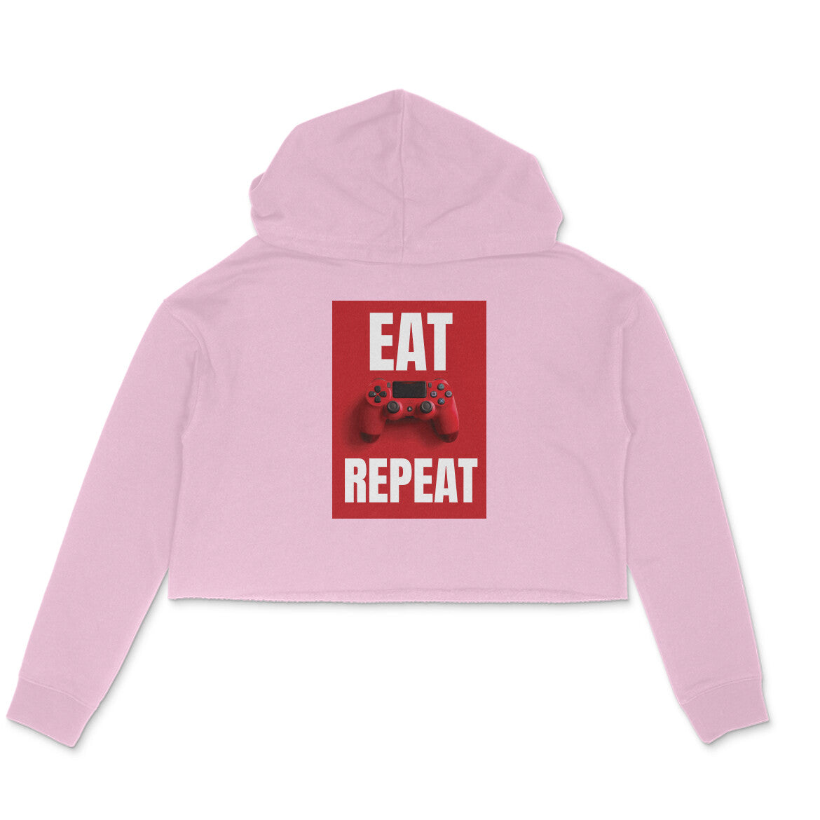 WOMEN'S CROP HOODIES - Eat Game Repeat puraidoprints