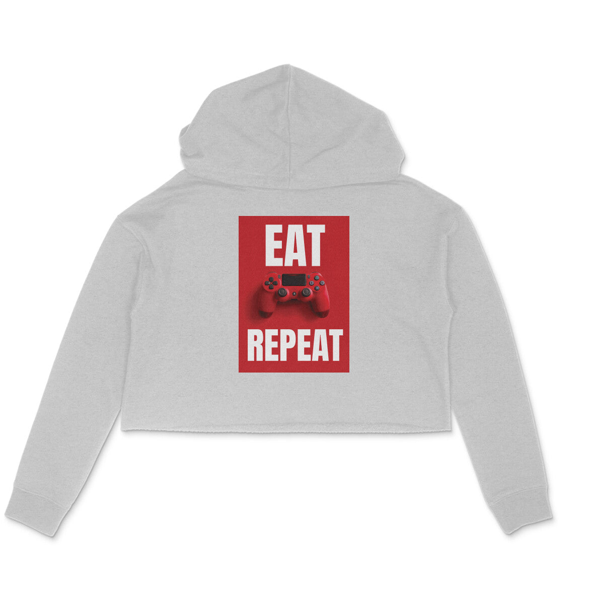 WOMEN'S CROP HOODIES - Eat Game Repeat puraidoprints