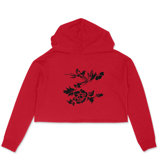 WOMEN'S CROP HOODIES - Taguchi Series (1) design Collection puraidoprints