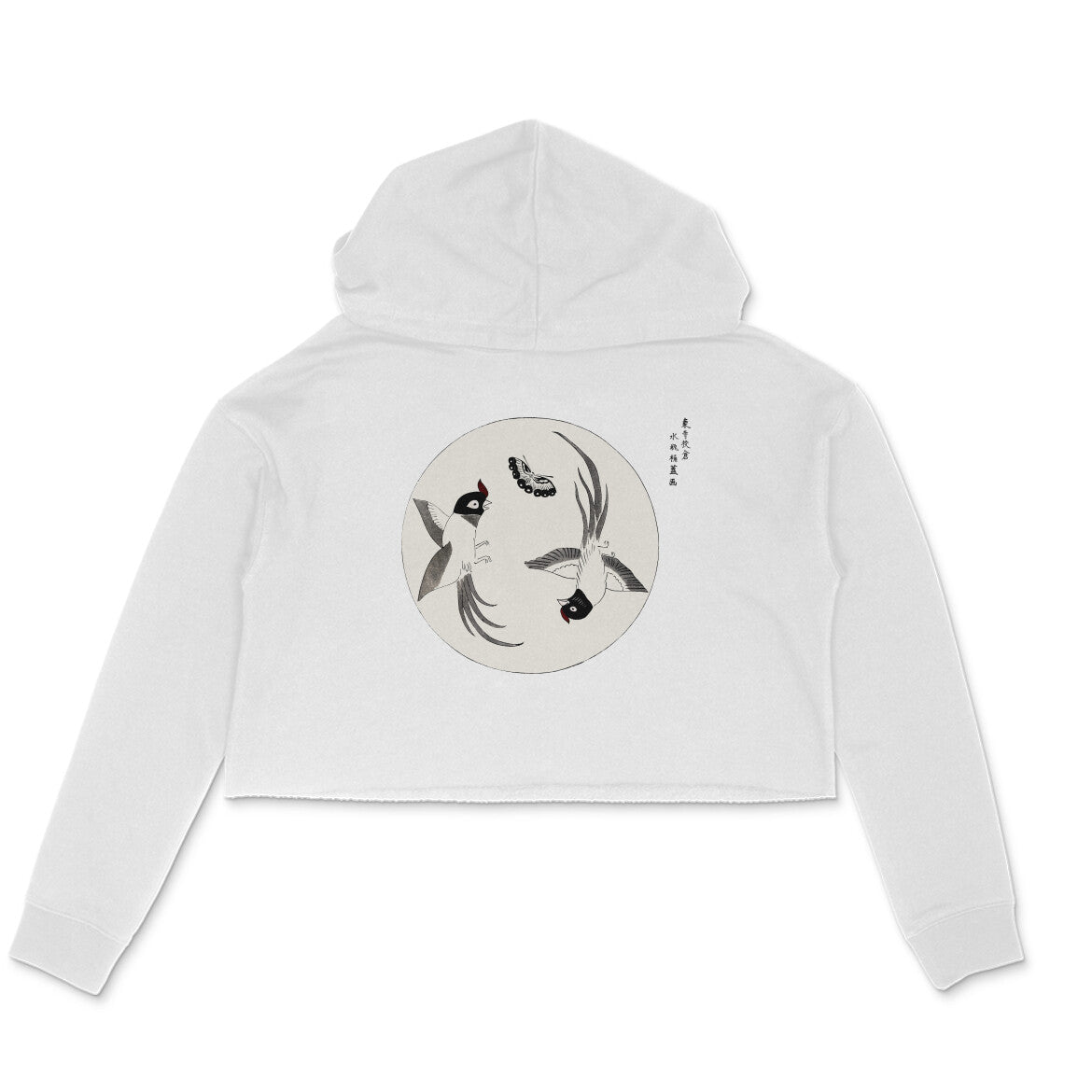 WOMEN'S CROP HOODIES - Taguchi Series (1) design Collection puraidoprints