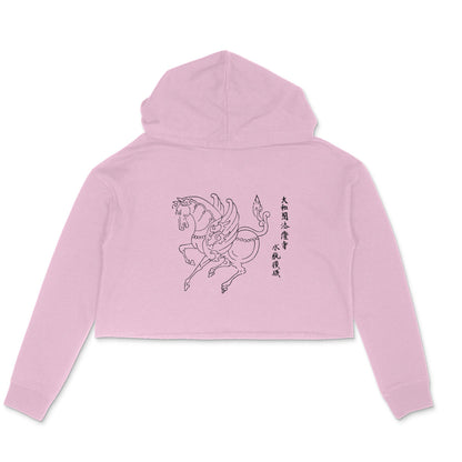 WOMEN'S CROP HOODIES - Taguchi Series (1) design Collection puraidoprints