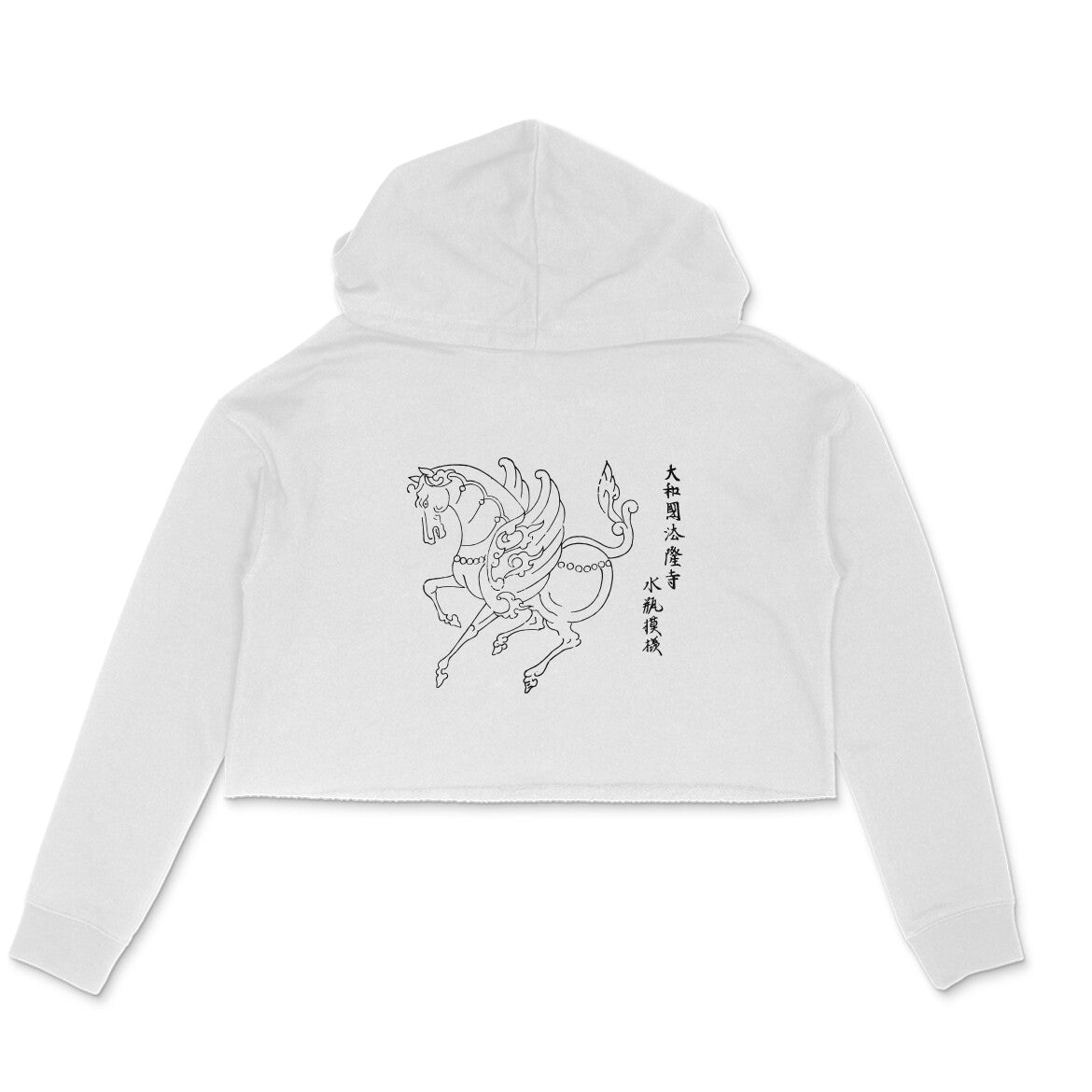 WOMEN'S CROP HOODIES - Taguchi Series (1) design Collection puraidoprints