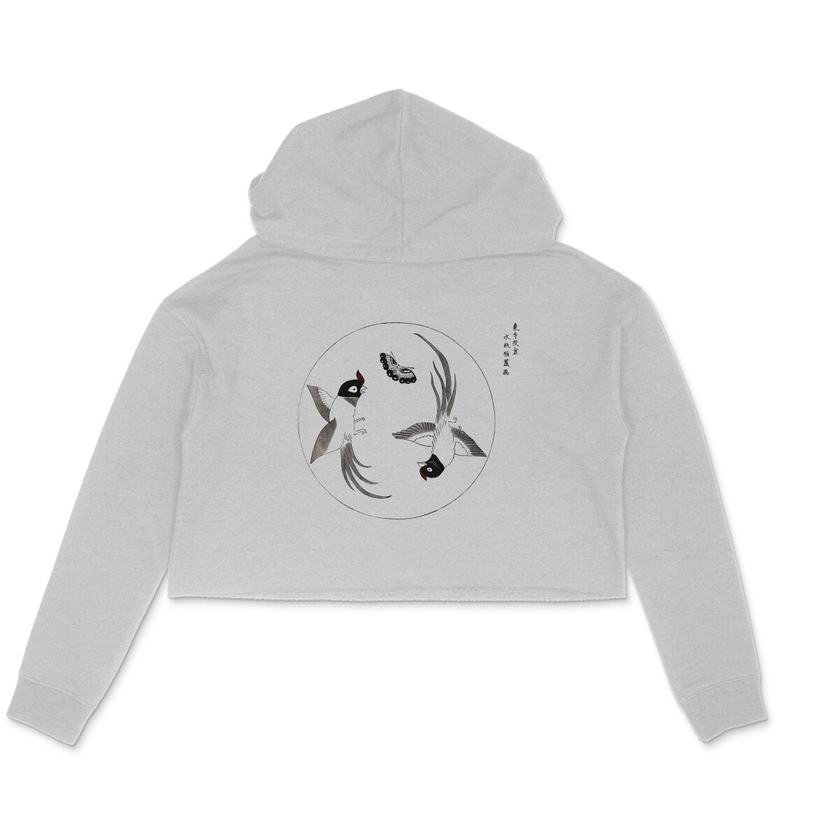 WOMEN'S CROP HOODIES - Taguchi Series (1) design Collection puraidoprints