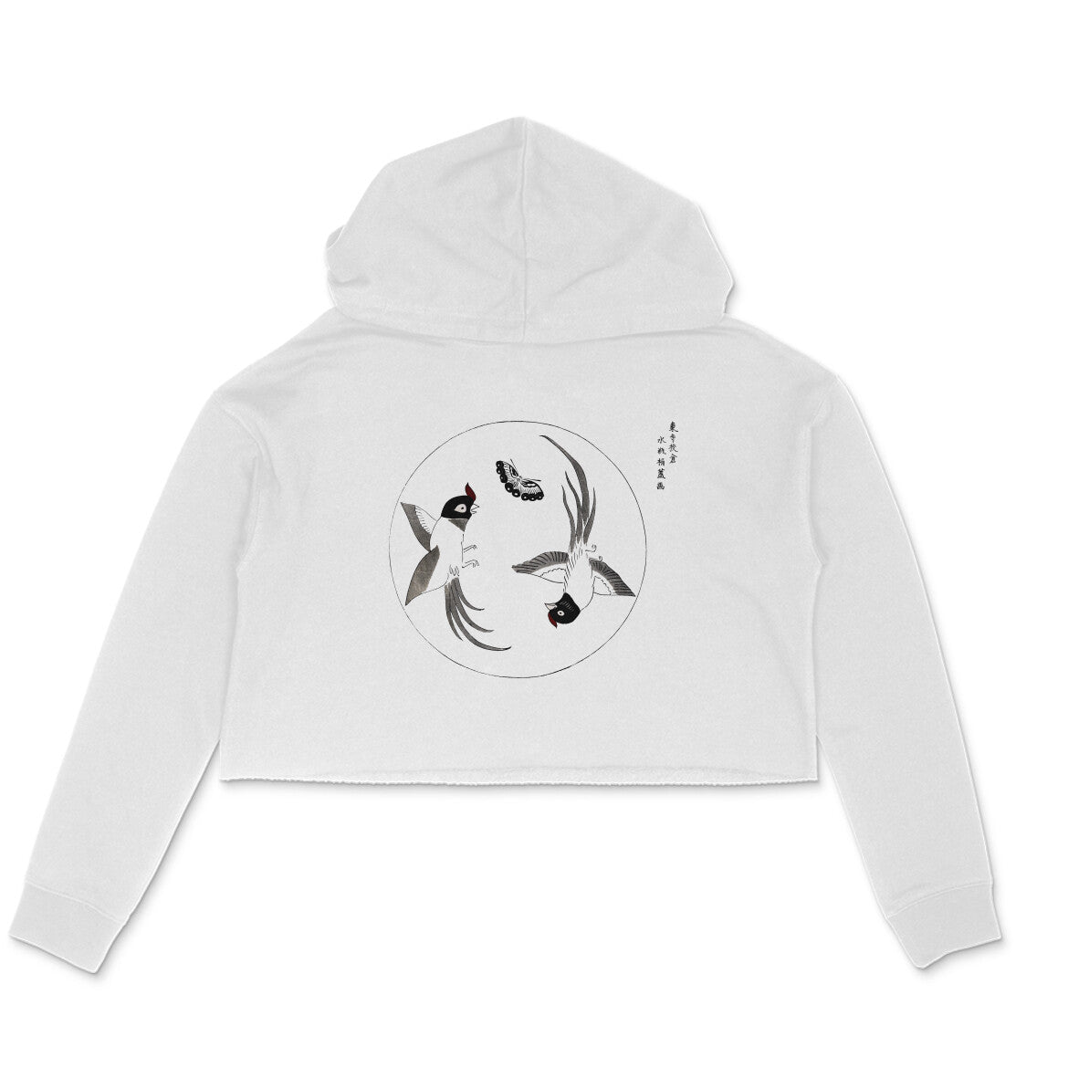 WOMEN'S CROP HOODIES - Taguchi Series (1) design Collection puraidoprints