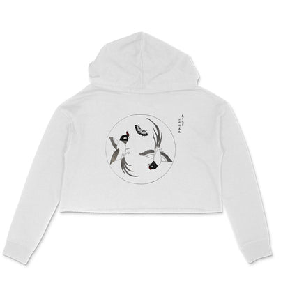 WOMEN'S CROP HOODIES - Taguchi Series (1) design Collection puraidoprints