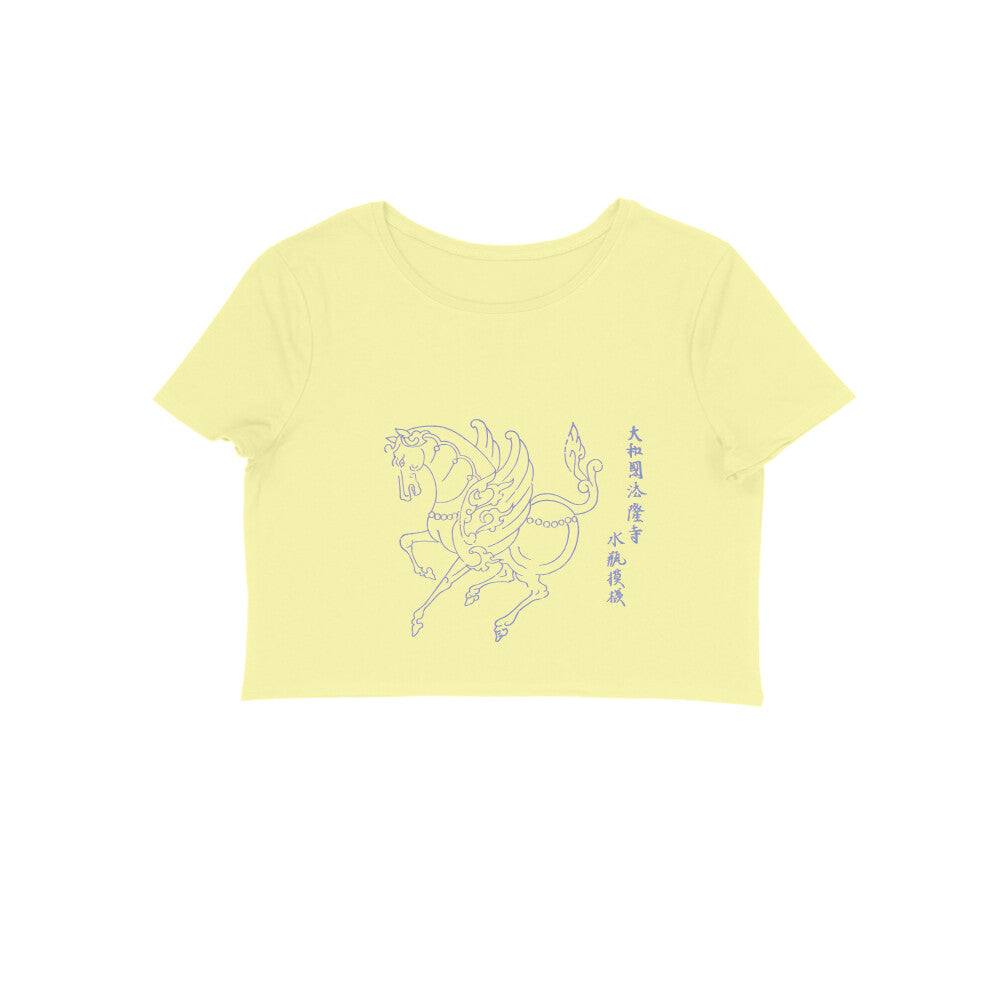 WOMEN'S CROP TOPS - Taguchi Series (1) design Collection puraidoprints