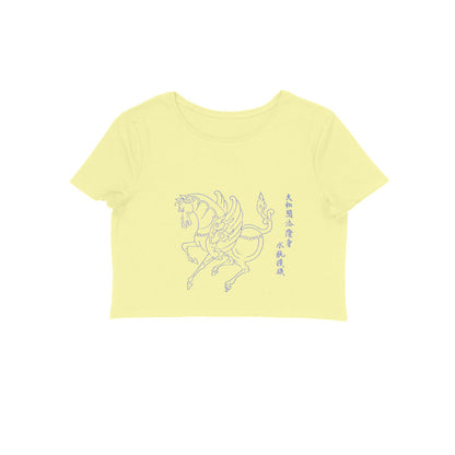 WOMEN'S CROP TOPS - Taguchi Series (1) design Collection puraidoprints