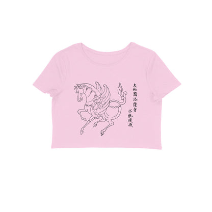 WOMEN'S CROP TOPS - Taguchi Series (1) design Collection puraidoprints