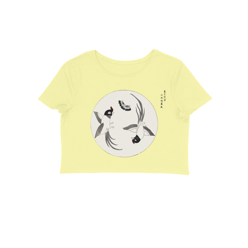 WOMEN'S CROP TOPS - Taguchi Series (1) design Collection puraidoprints