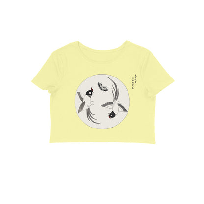 WOMEN'S CROP TOPS - Taguchi Series (1) design Collection puraidoprints