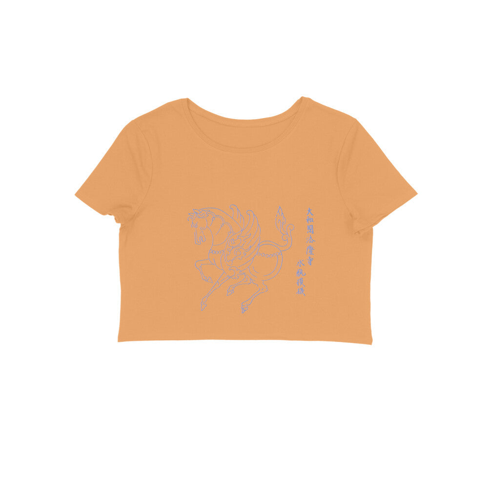 WOMEN'S CROP TOPS - Taguchi Series (1) design Collection puraidoprints