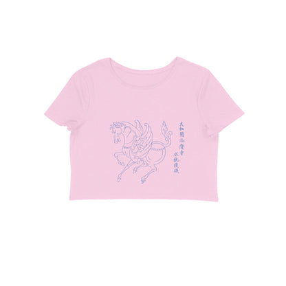 WOMEN'S CROP TOPS - Taguchi Series (1) design Collection puraidoprints