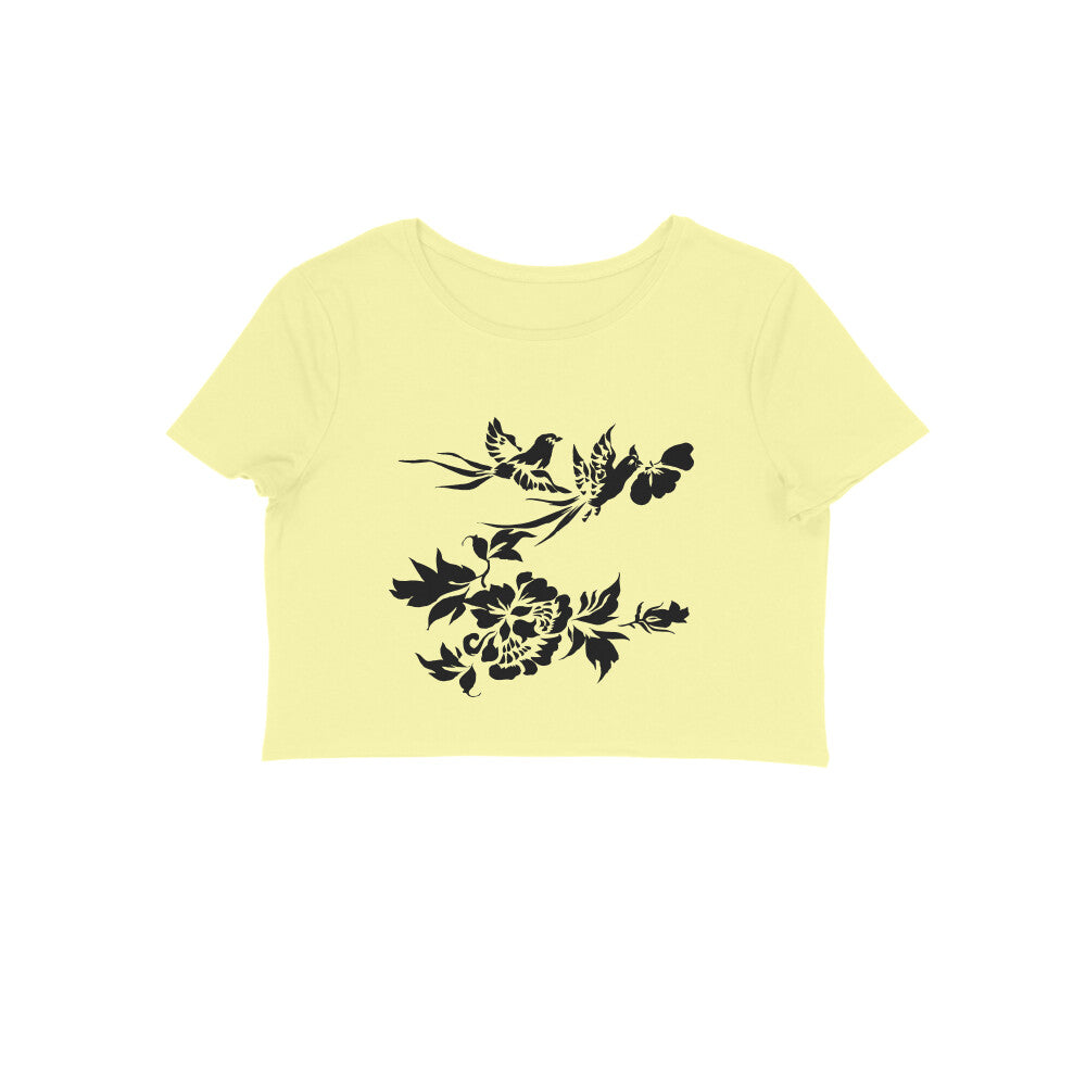 WOMEN'S CROP TOPS - Taguchi Series (1) design Collection puraidoprints