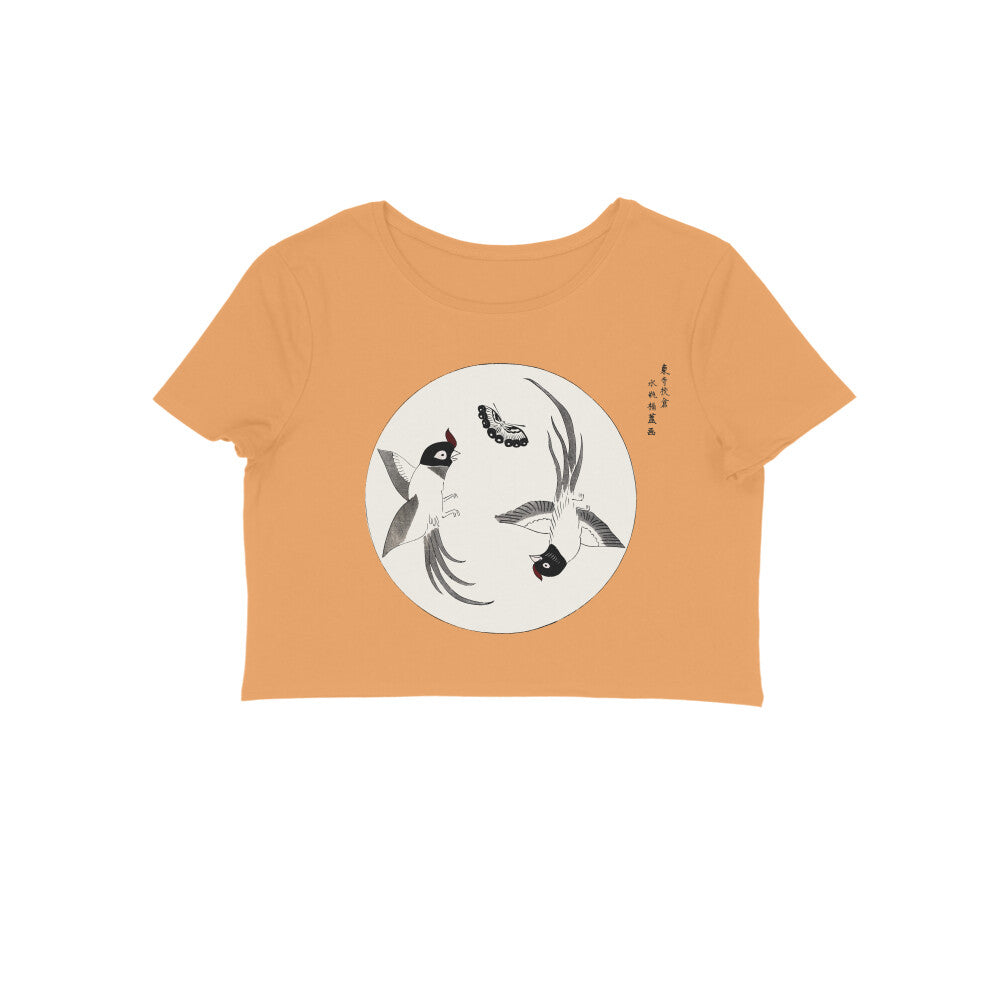 WOMEN'S CROP TOPS - Taguchi Series (1) design Collection puraidoprints