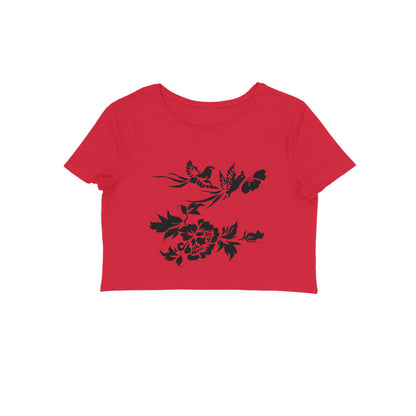 WOMEN'S CROP TOPS - Taguchi Series (1) design Collection puraidoprints