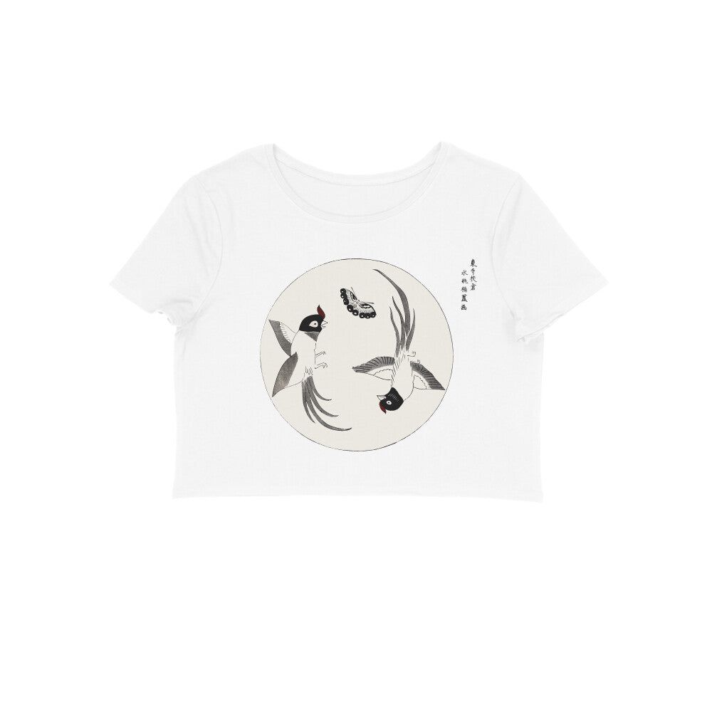 WOMEN'S CROP TOPS - Taguchi Series (1) design Collection puraidoprints