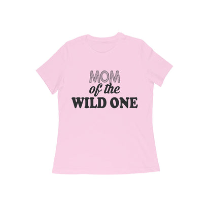 WOMEN'S ROUND NECK T-SHIRT - Mom of the wild one 1 puraidoprints