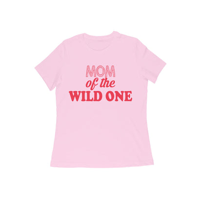 WOMEN'S ROUND NECK T-SHIRT - Mom of the wild one 3 puraidoprints