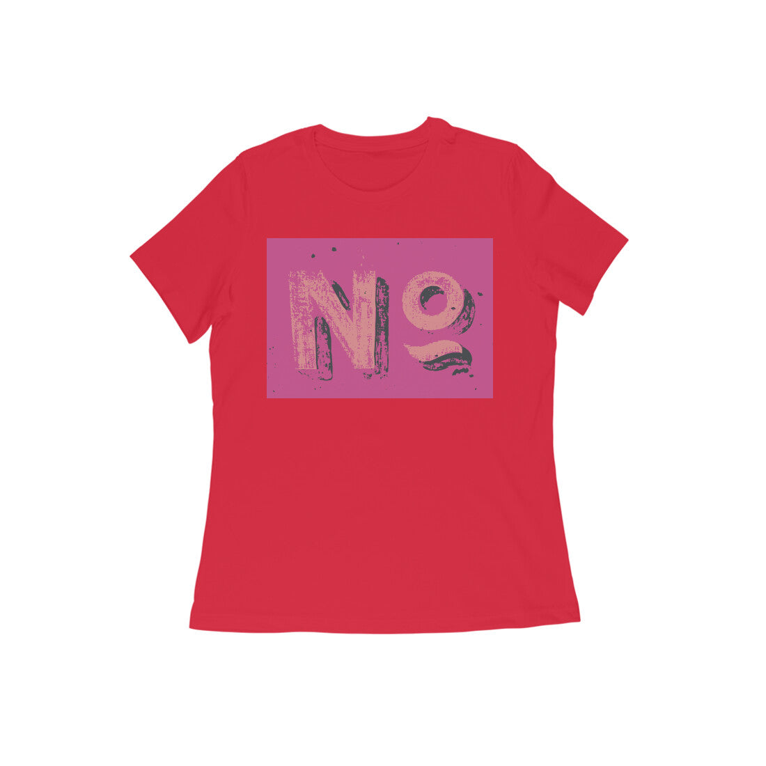 WOMEN'S ROUND NECK T-SHIRT – No puraidoprints