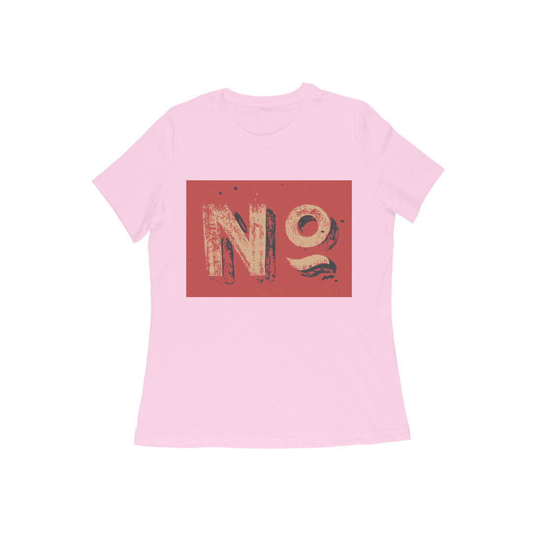 WOMEN'S ROUND NECK T-SHIRT – No puraidoprints