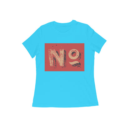 WOMEN'S ROUND NECK T-SHIRT – No puraidoprints