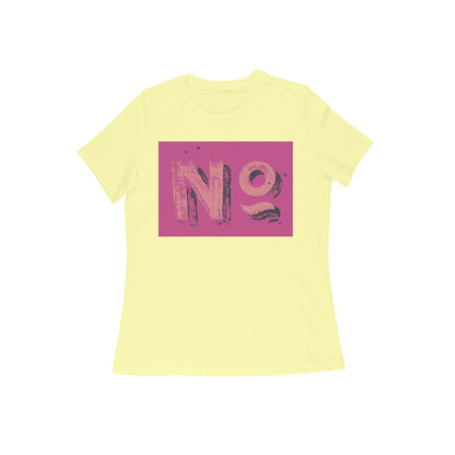 WOMEN'S ROUND NECK T-SHIRT – No puraidoprints