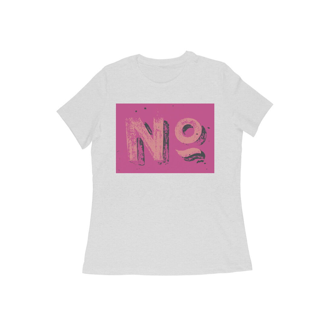 WOMEN'S ROUND NECK T-SHIRT – No puraidoprints