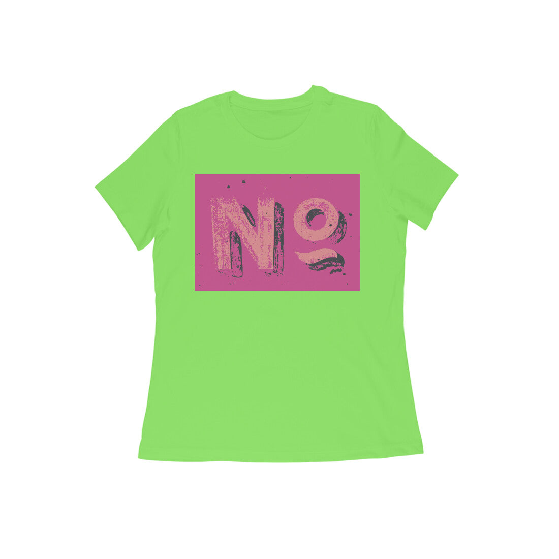 WOMEN'S ROUND NECK T-SHIRT – No puraidoprints