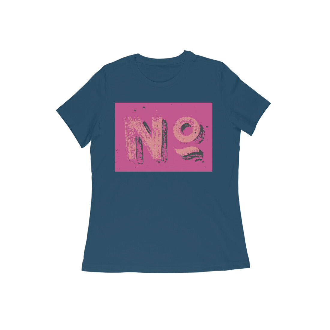 WOMEN'S ROUND NECK T-SHIRT – No puraidoprints